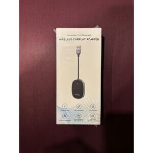 Wireless CarPlay Adapter for iPhone, Converts Wired to Wireless CarPlay Dongle